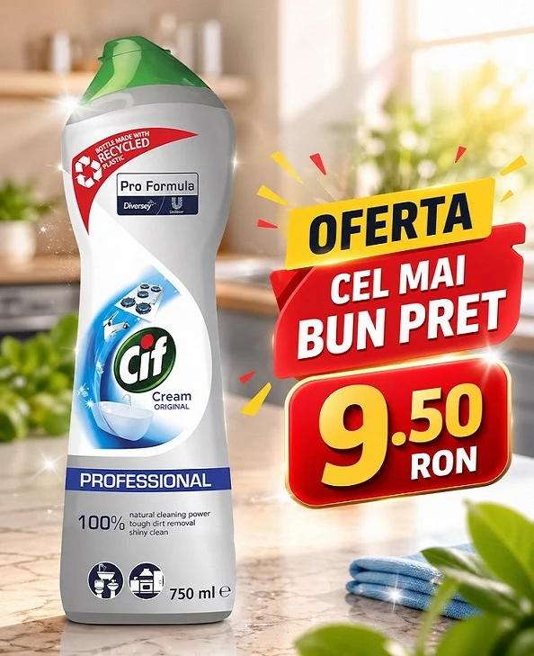 Solutie Universala Cif Cream Original 750ml